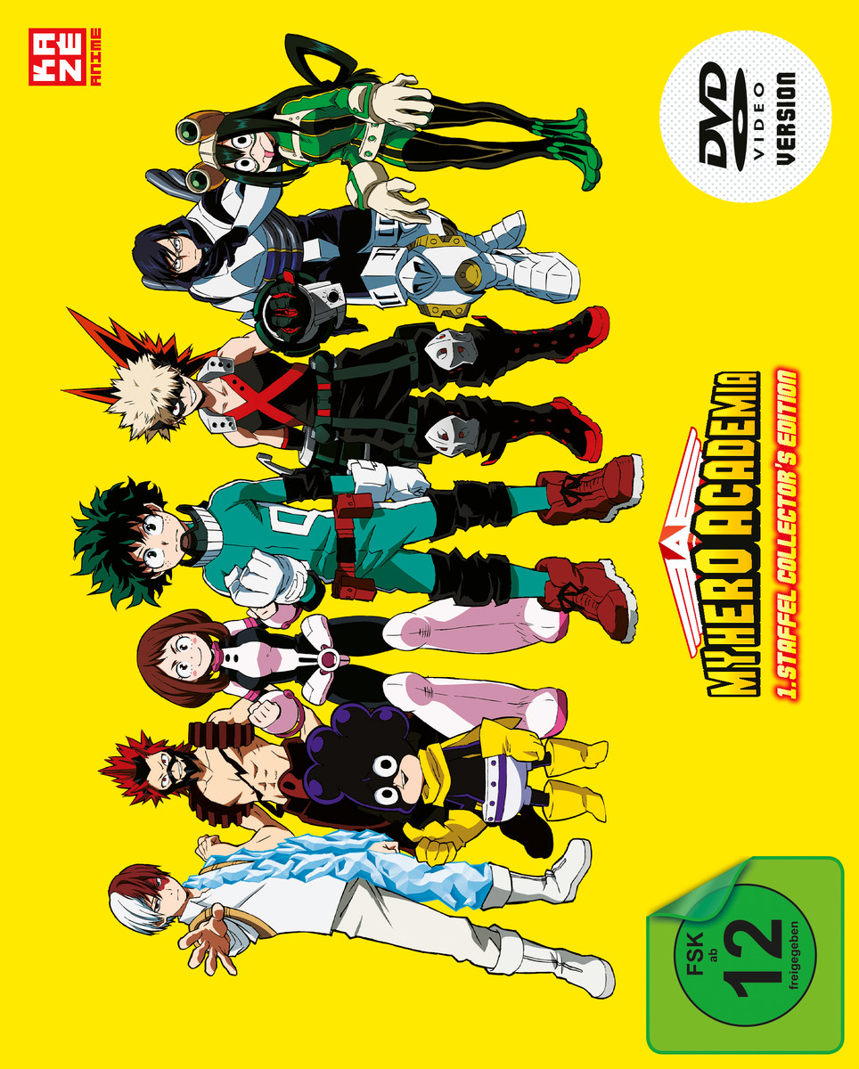 My Hero Academia: Staffel 1 - Gesamtausgabe Box (Collector's Edition) [3 DVDs]