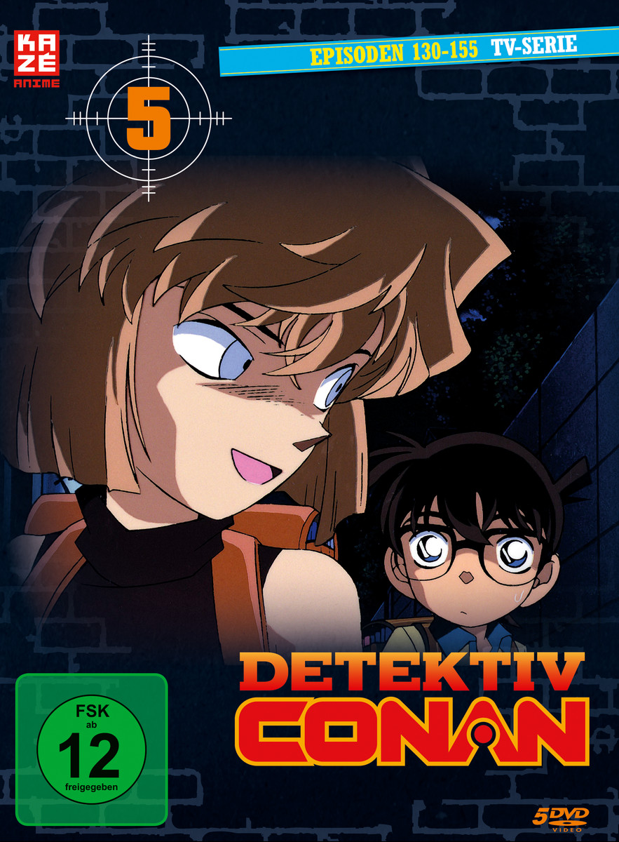 Detektiv Conan: Die TV-Serie - Volume 05 Box (Staffel 2) [5 DVDs]