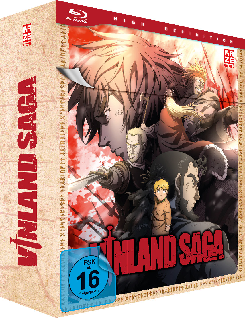 Vinland Saga - Volume 01 (Limited Edition & Sammelschuber) [Blu-ray]
