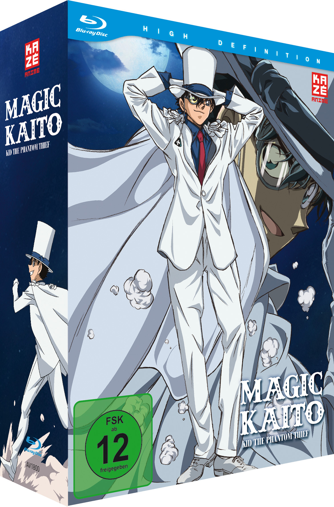 Magic Kaito: Kid The Phantom Thief - Gesamtausgabe & Schuber [4 Blu-rays]