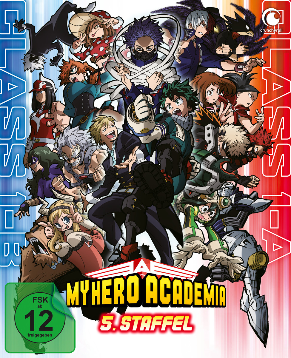 My Hero Academia: Staffel 5 - Volume 01 & Sammelschuber (Limited Edition) [DVD]