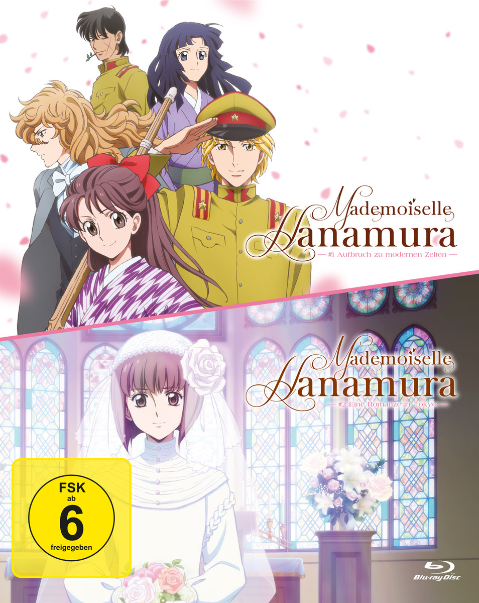Mademoiselle Hanamura - Movie 1 & 2 Komplett-Set [2 Blu-rays]