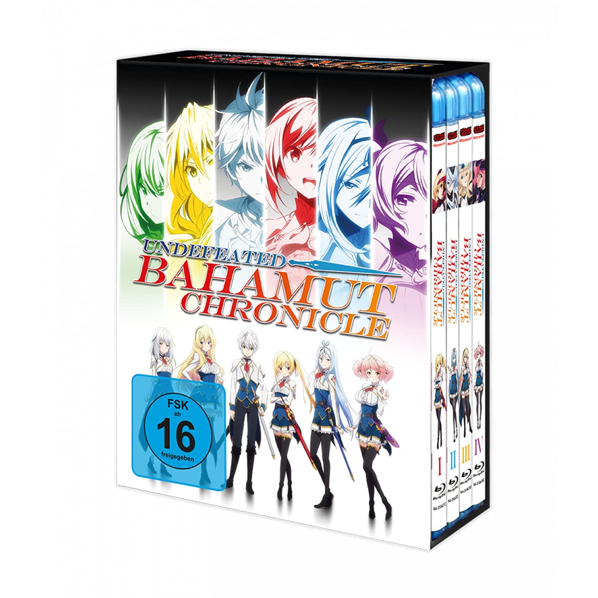Undefeated Bahamut Chronicle - Gesamtausgabe Box [4 Blu-rays]