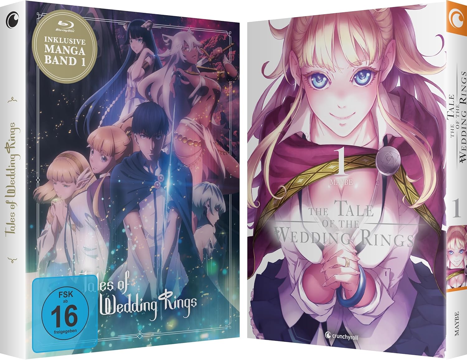 Tales of Wedding Rings: Staffel 1 - Gesamtausgabe & Manga (Limited Edition) [2 Blu-rays]