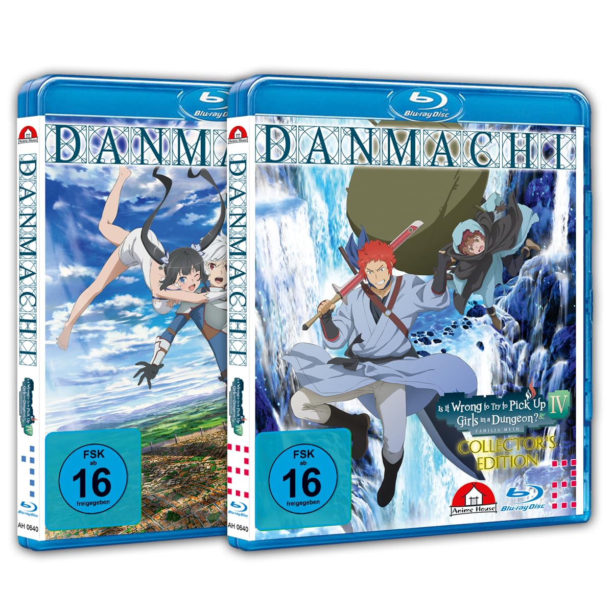 DanMachi: Is It Wrong to Try to Pick Up Girls in a Dungeon? - Staffel 4 - Volume 01 (CE) [Blu-ray]