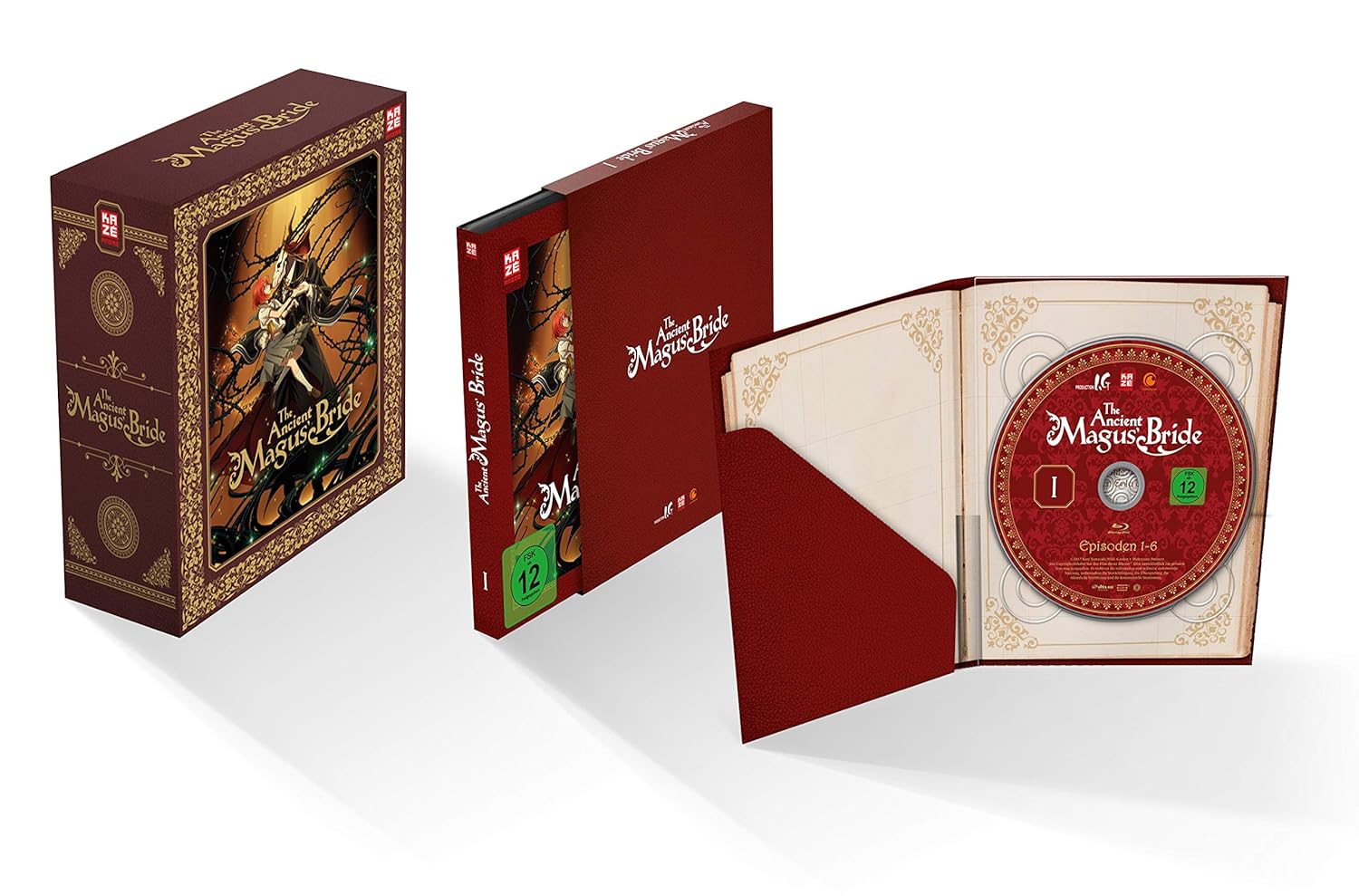 The Ancient Magus' Bride - Volume 01 & Sammelschuber (Limited Edition) [DVD]