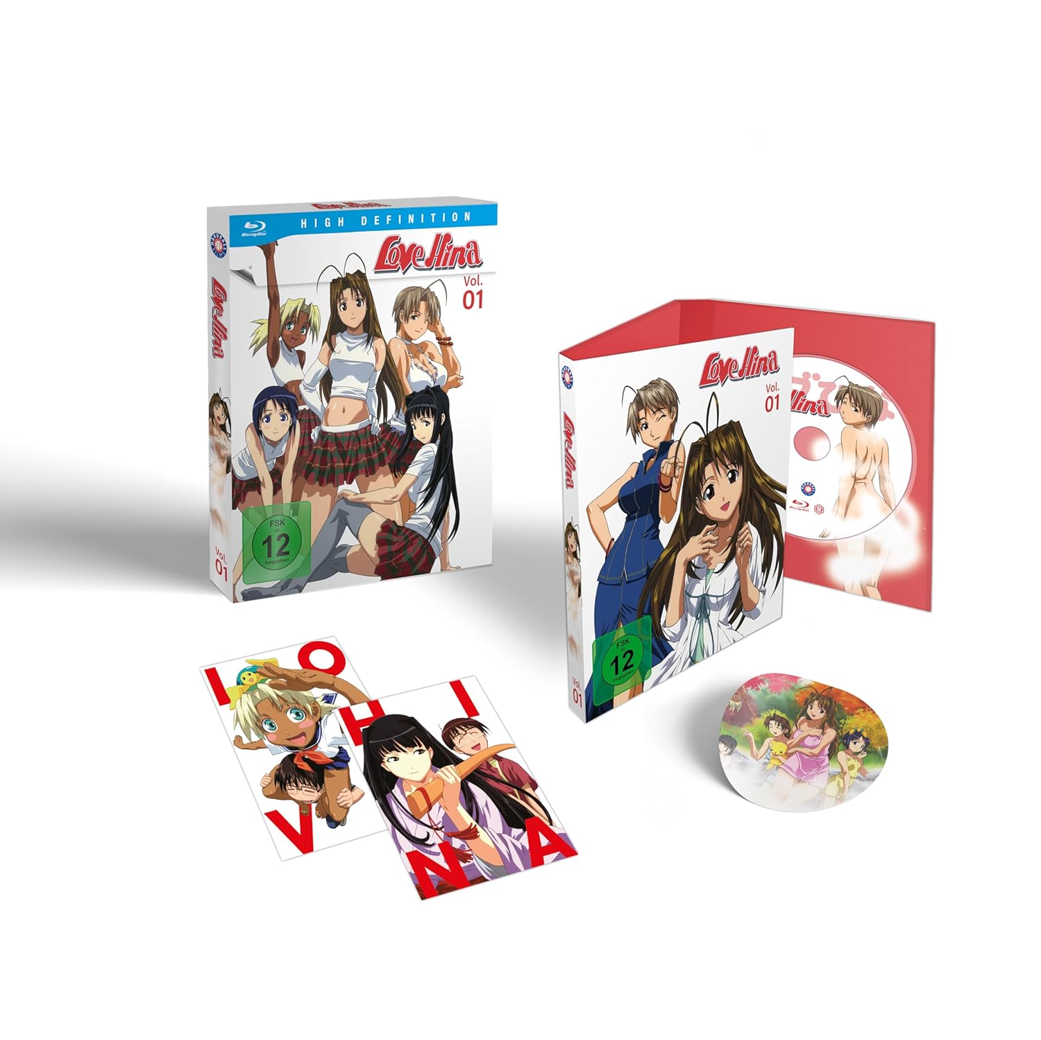 Love Hina: Gesamtausgabe - Volume 01 [2 Blu-rays]
