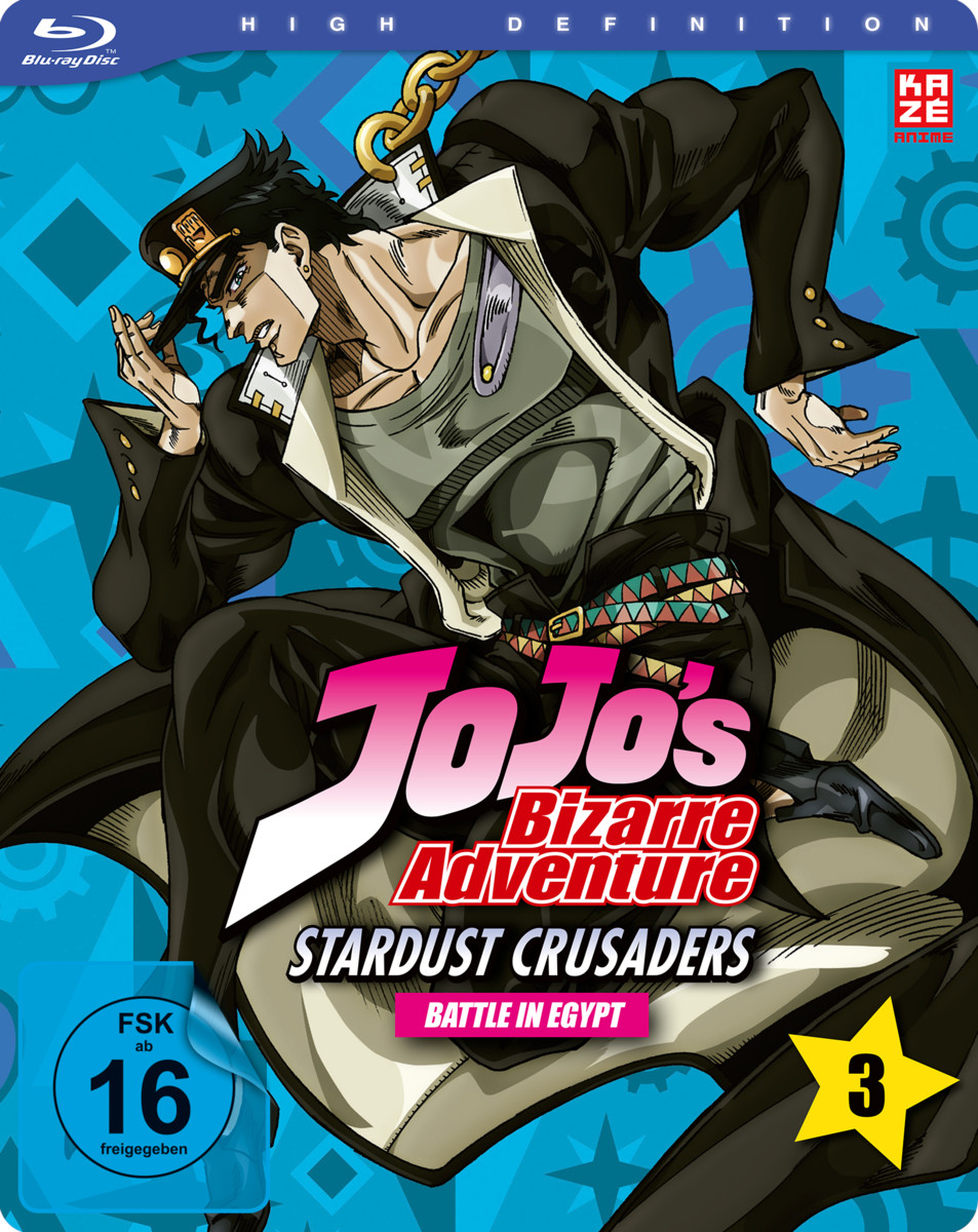 Jojo's Bizarre Adventure: 2. Staffel - Volume 03 [Blu-ray]