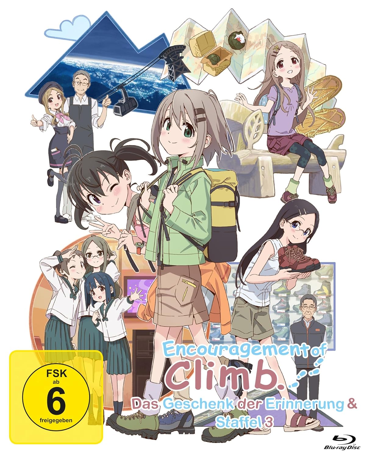 Encouragement of Climb: Staffel 3 - Gesamtausgabe & OVA [2 Blu-rays]