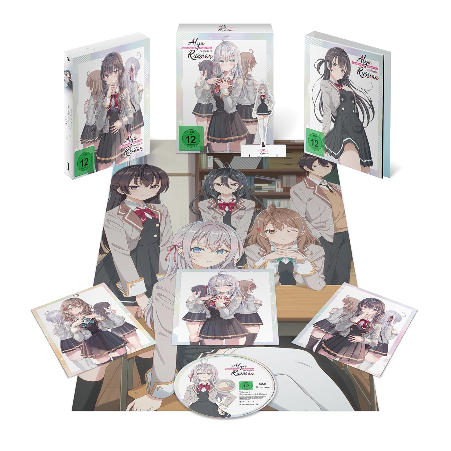 Alya Sometimes Hides Her Feelings in Russian: Staffel 1 - Volume 01 & Schuber (Limited) [DVD]