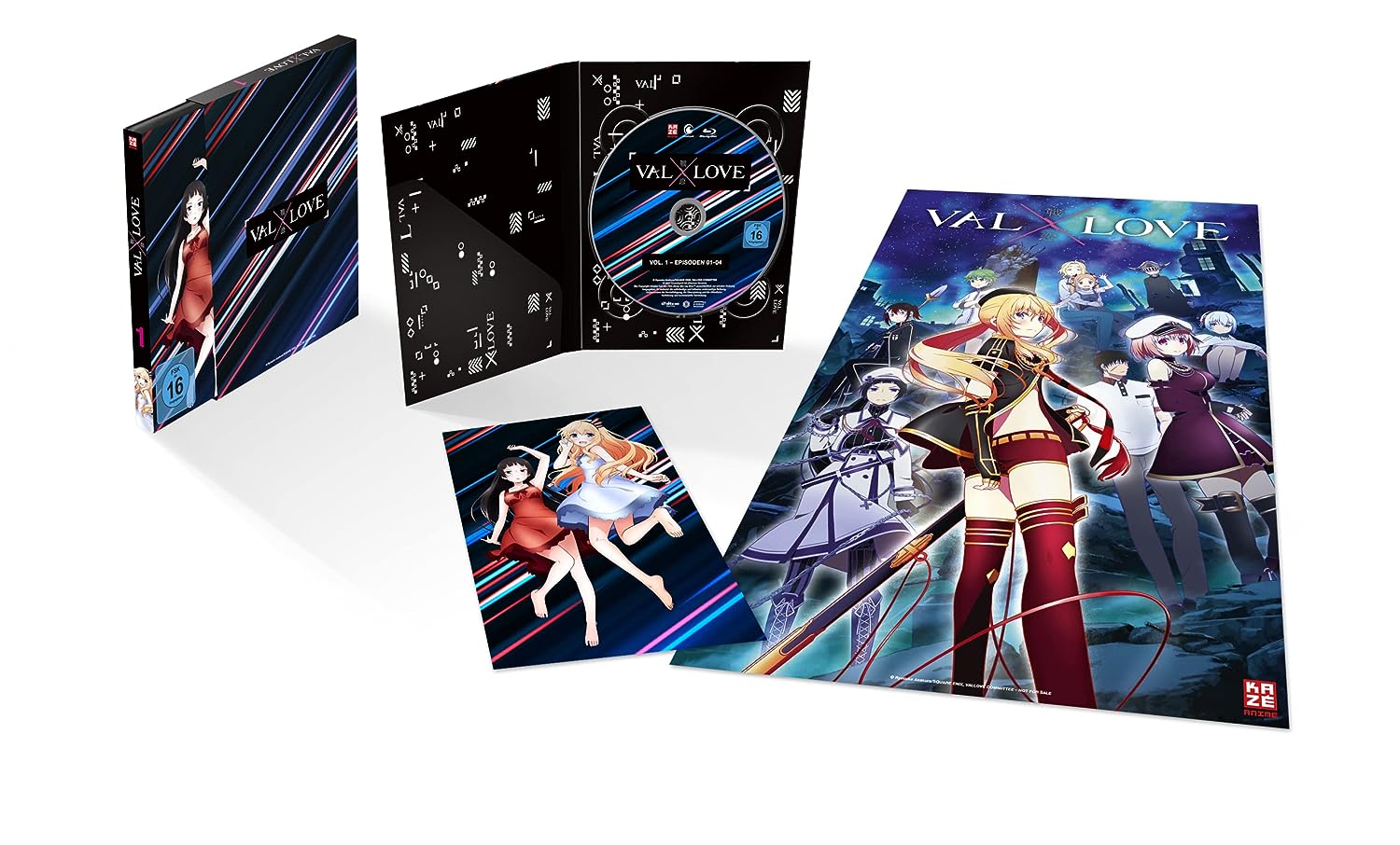 Val x Love - Volume 01 (Limited Edition & Sammelschuber) [Blu-ray]