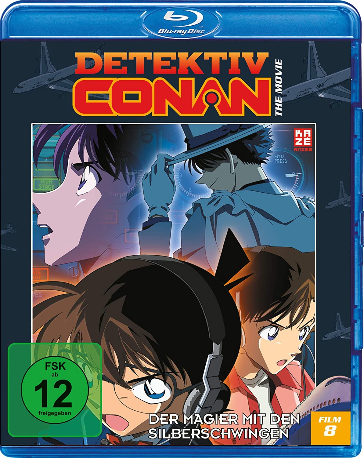 Detektiv Conan - Der 08. Film: Der Magier mit den Silberschwingen [Blu-ray]