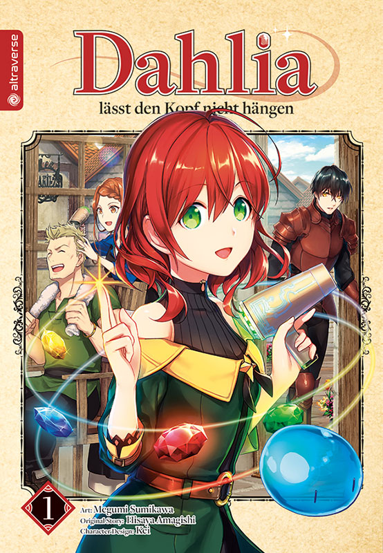 Dahlia lässt den Kopf nicht hängen - Band 01 Manga