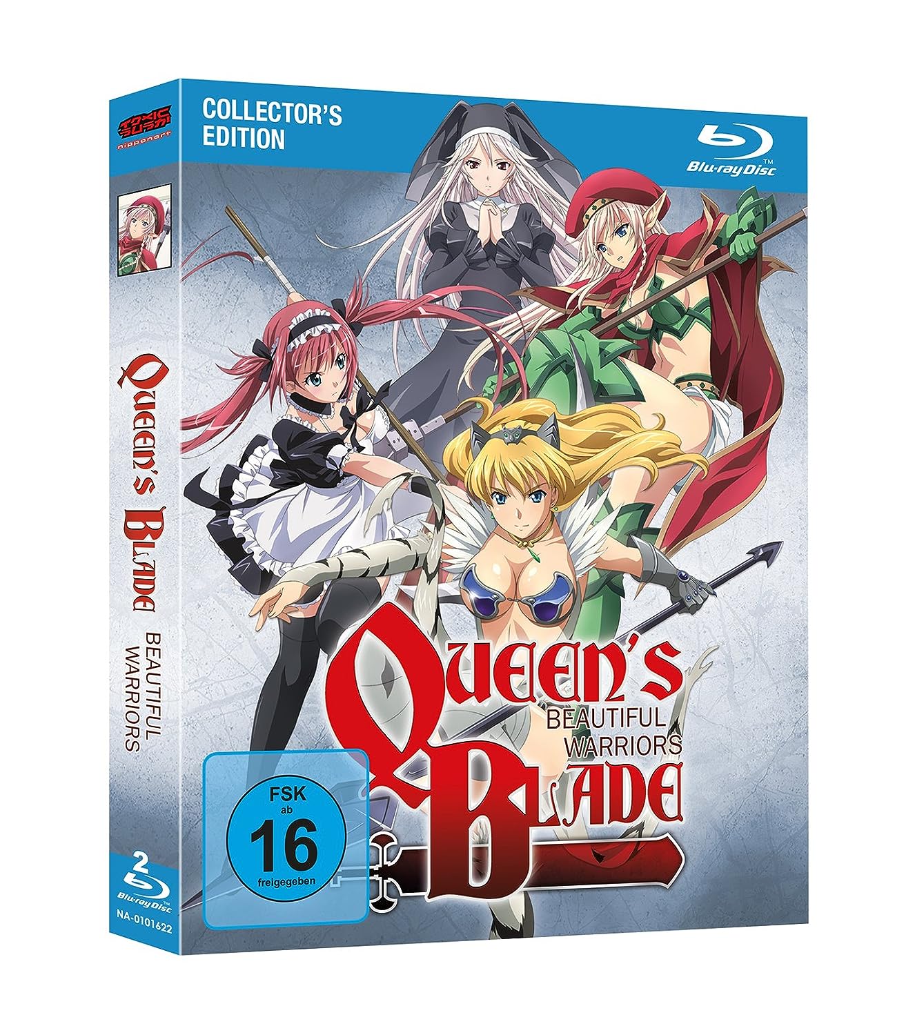 Queen's Blade: Beautiful Warriors - Gesamtausgabe (Collector's Edition) [2 Blu-rays]