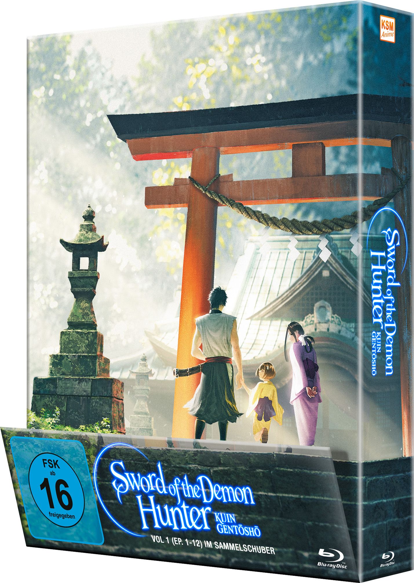Sword of the Demon Hunter: Kijin Gentosho - Volume 01 & Sammelschuber [2 Blu-rays]