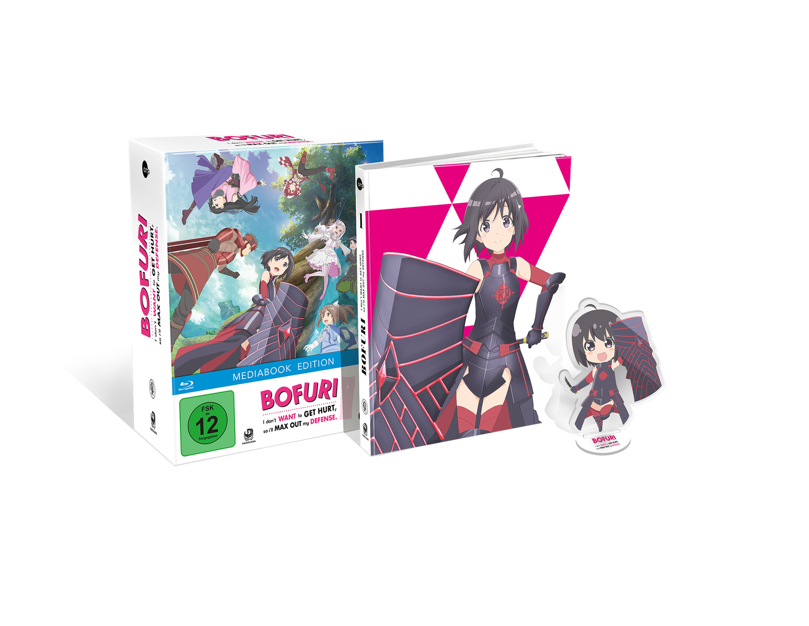 Bofuri - Volume 01 (Limited Mediabook Edition & Schuber) [Blu-ray]