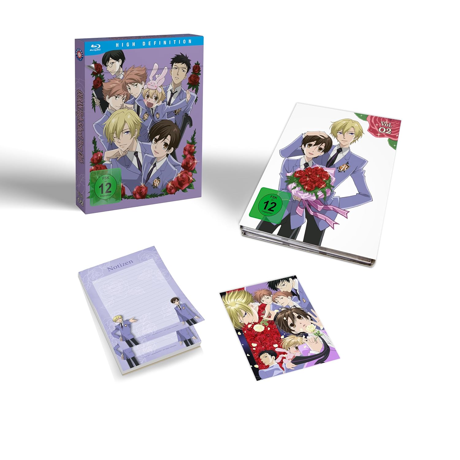 Ouran High School Host Club: Gesamtausgabe - Volume 02 [3 Blu-rays]