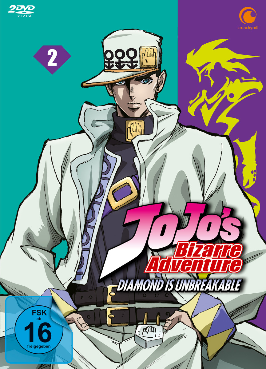 Jojo's Bizarre Adventure Part 4: Diamond is Unbreakable: 3. Staffel - Volume 02 [2 DVDs]