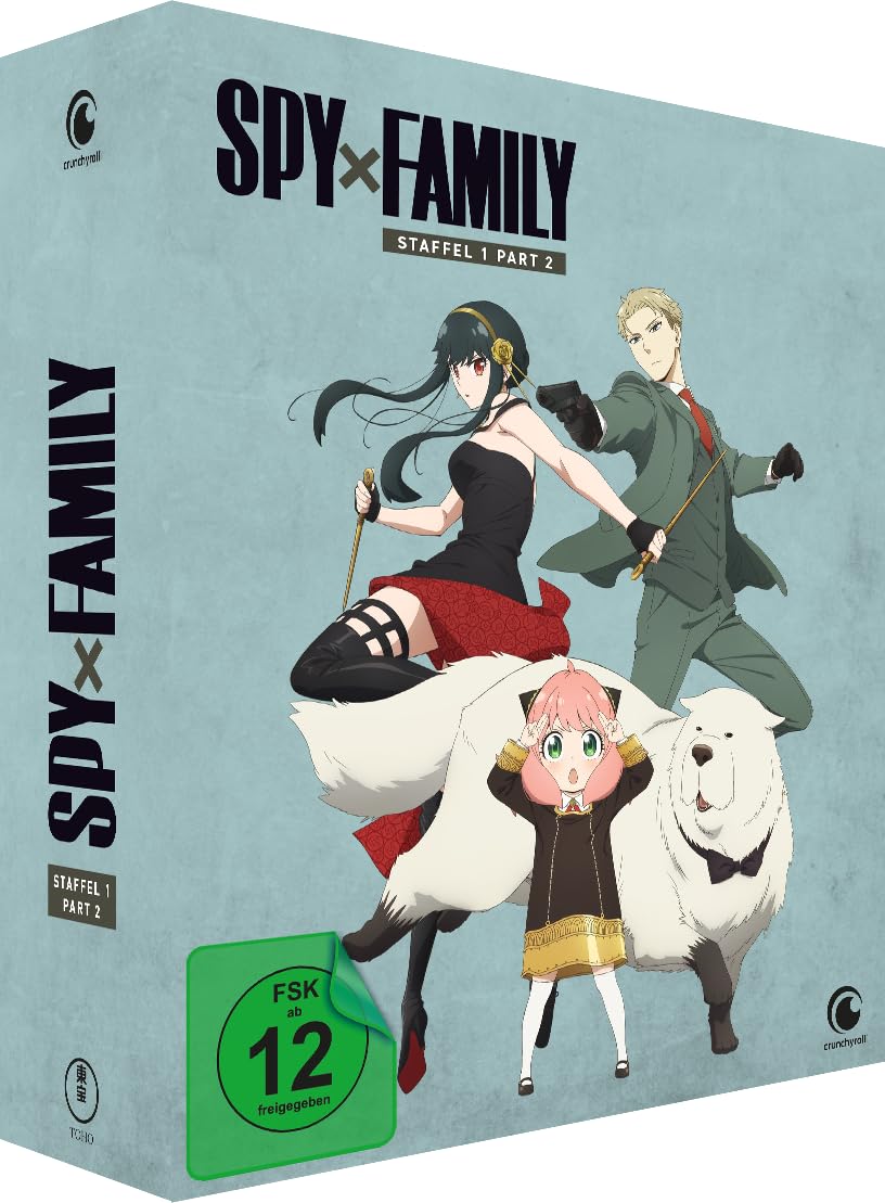 Spy x Family: Staffel 1 - Part 2 Gesamtausgabe & Schuber [3 DVDs]