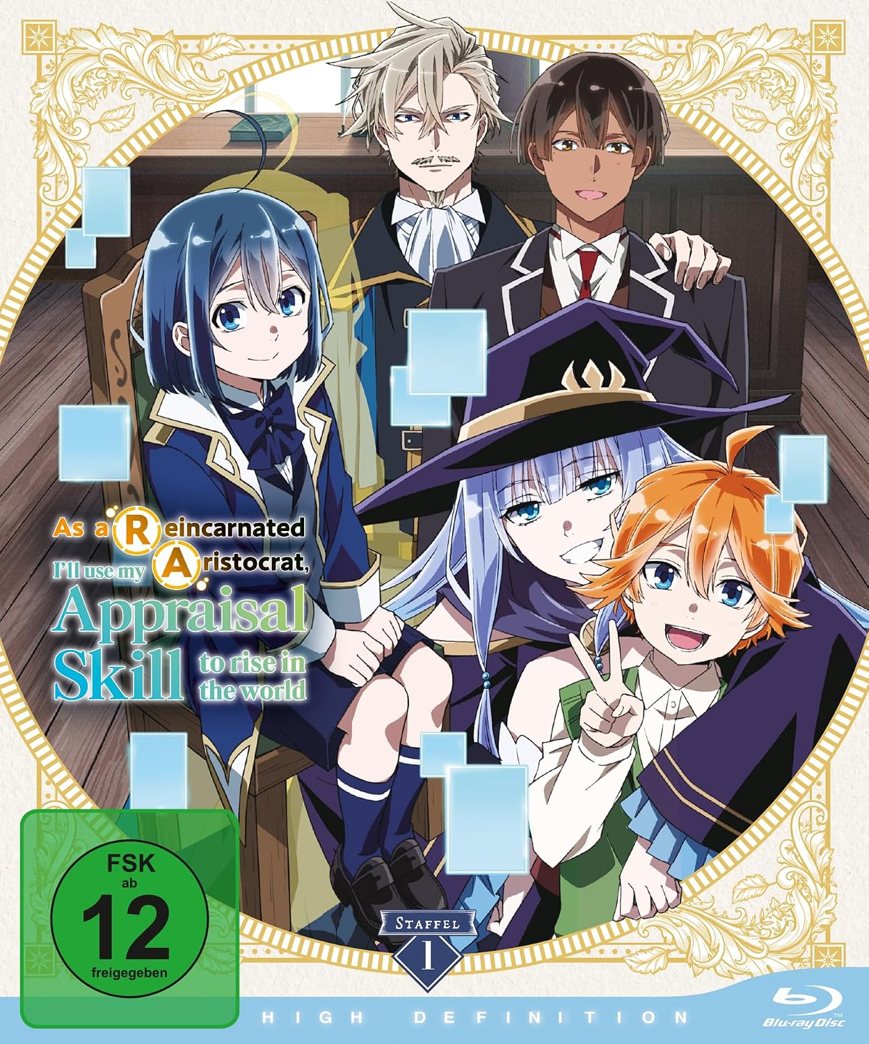 As a Reincarnated Aristocrat, I'll Use My Appraisal Skill to Rise in the World: Staffel 1 - Volume 02 [Blu-ray]