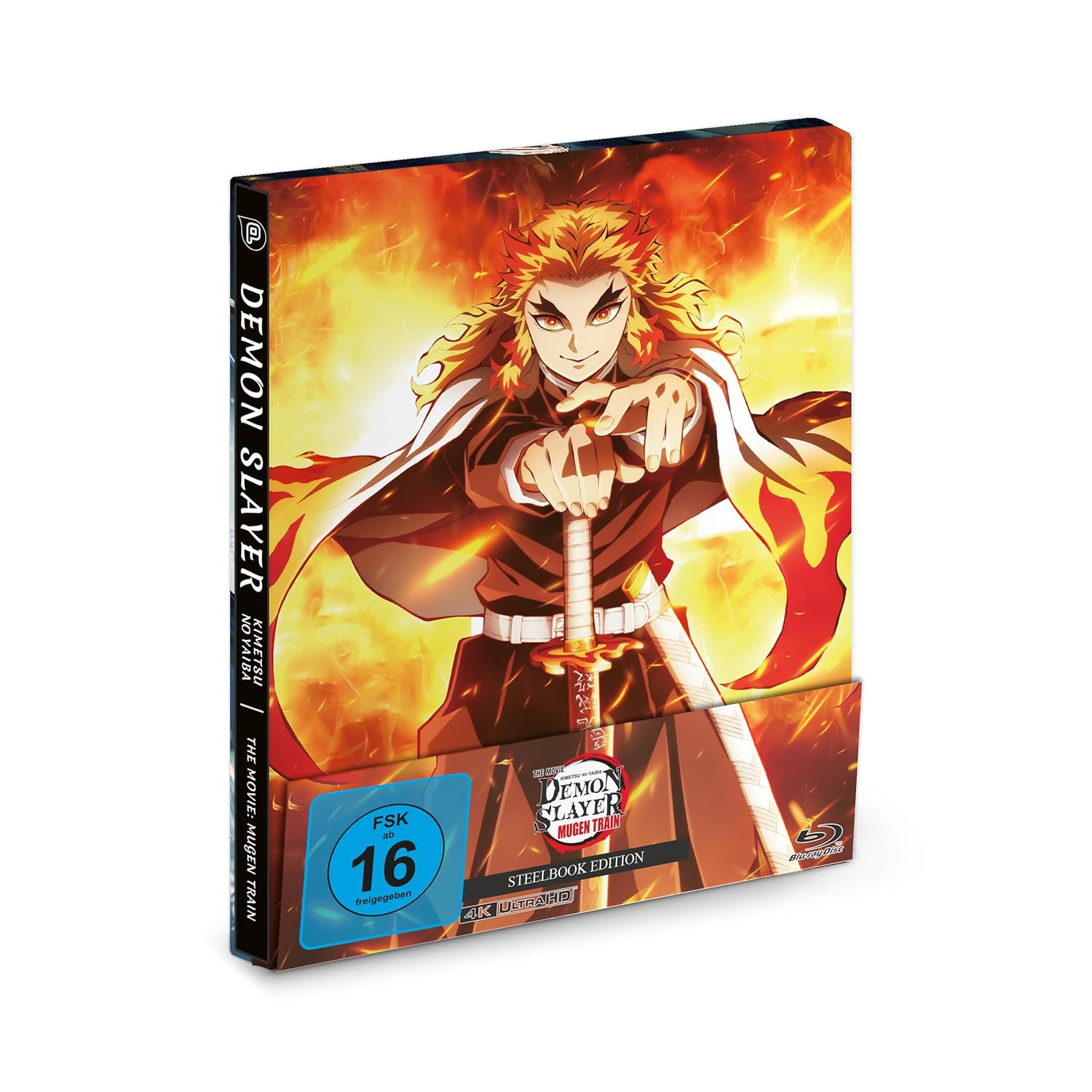Demon Slayer -Kimetsu no Yaiba- The Movie: Mugen Train (Limited Steelbook Edition) [4K UHD Blu-ray]