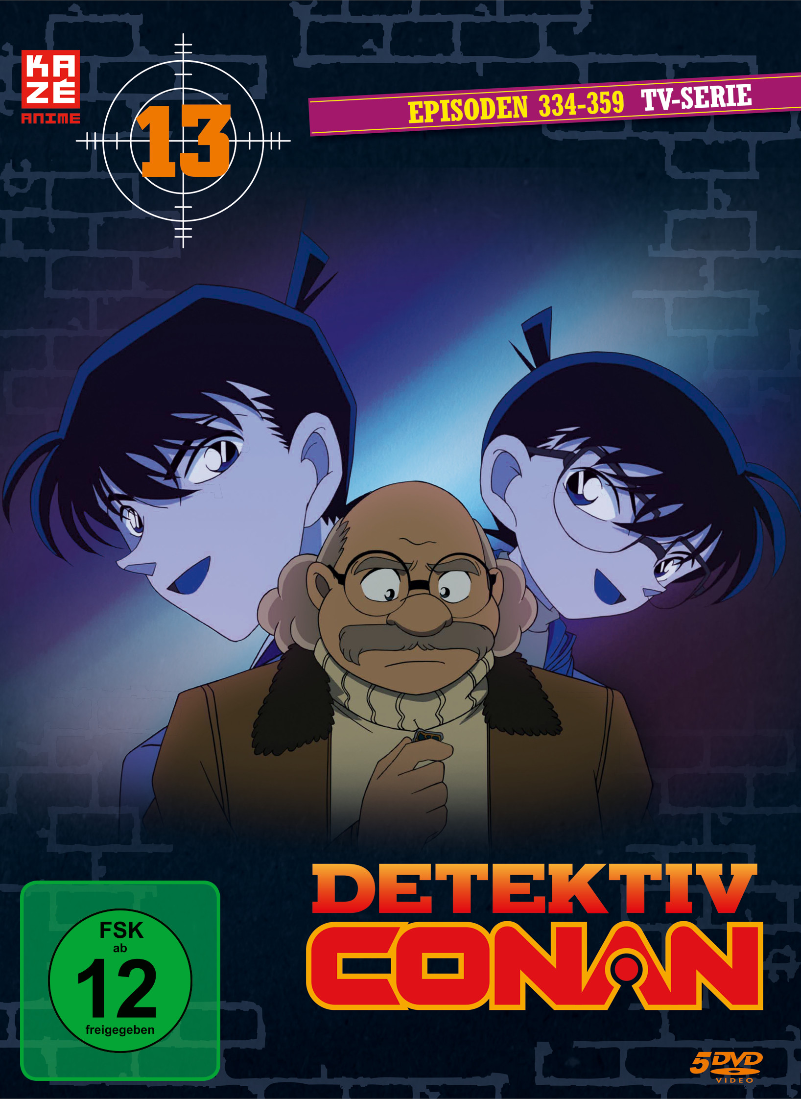 Detektiv Conan: Die TV-Serie - Volume 13 Box (Staffel 5) [5 DVDs]