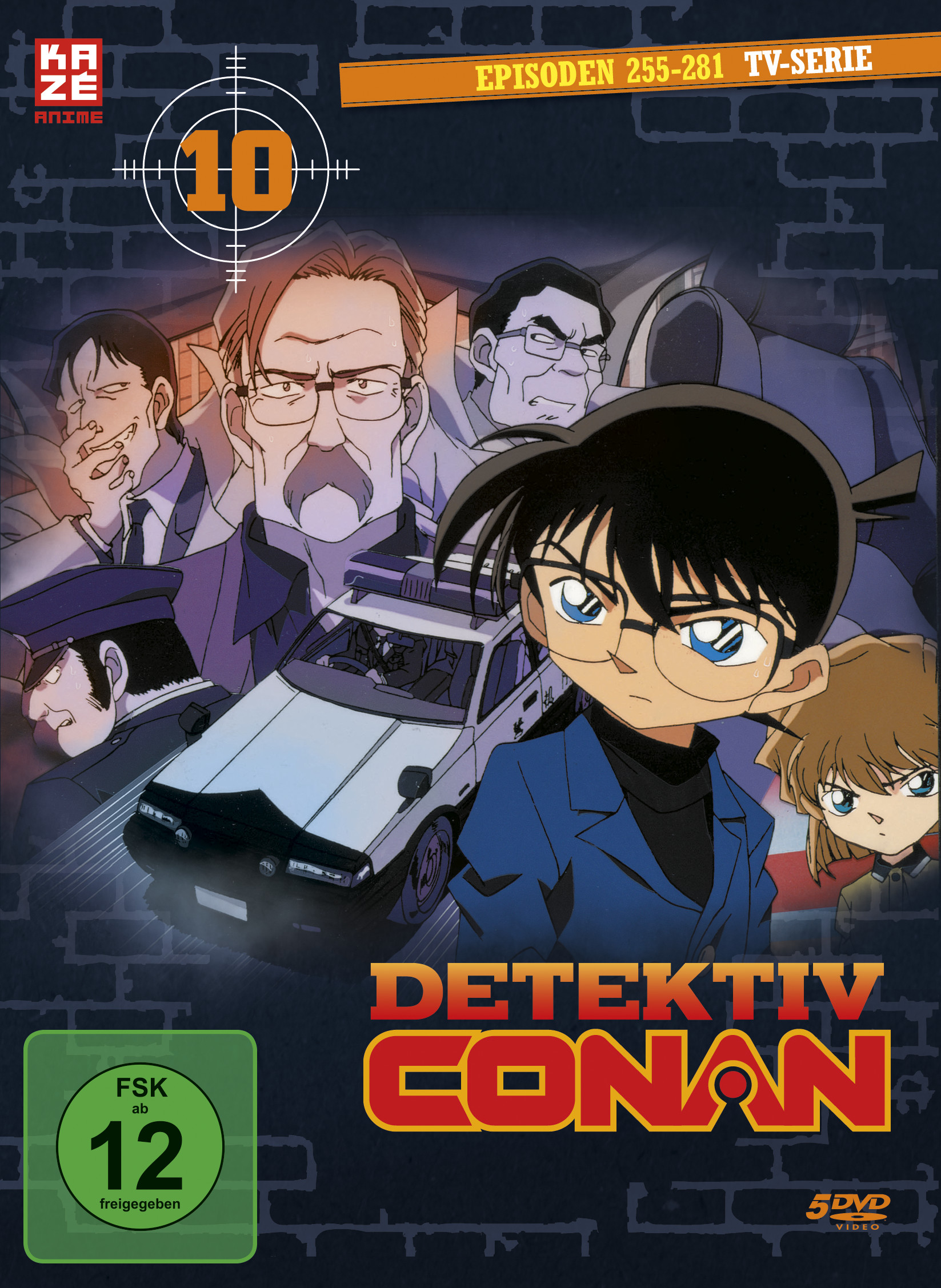 Detektiv Conan: Die TV-Serie - Volume 10 Box (Staffel 4) [5 DVDs]