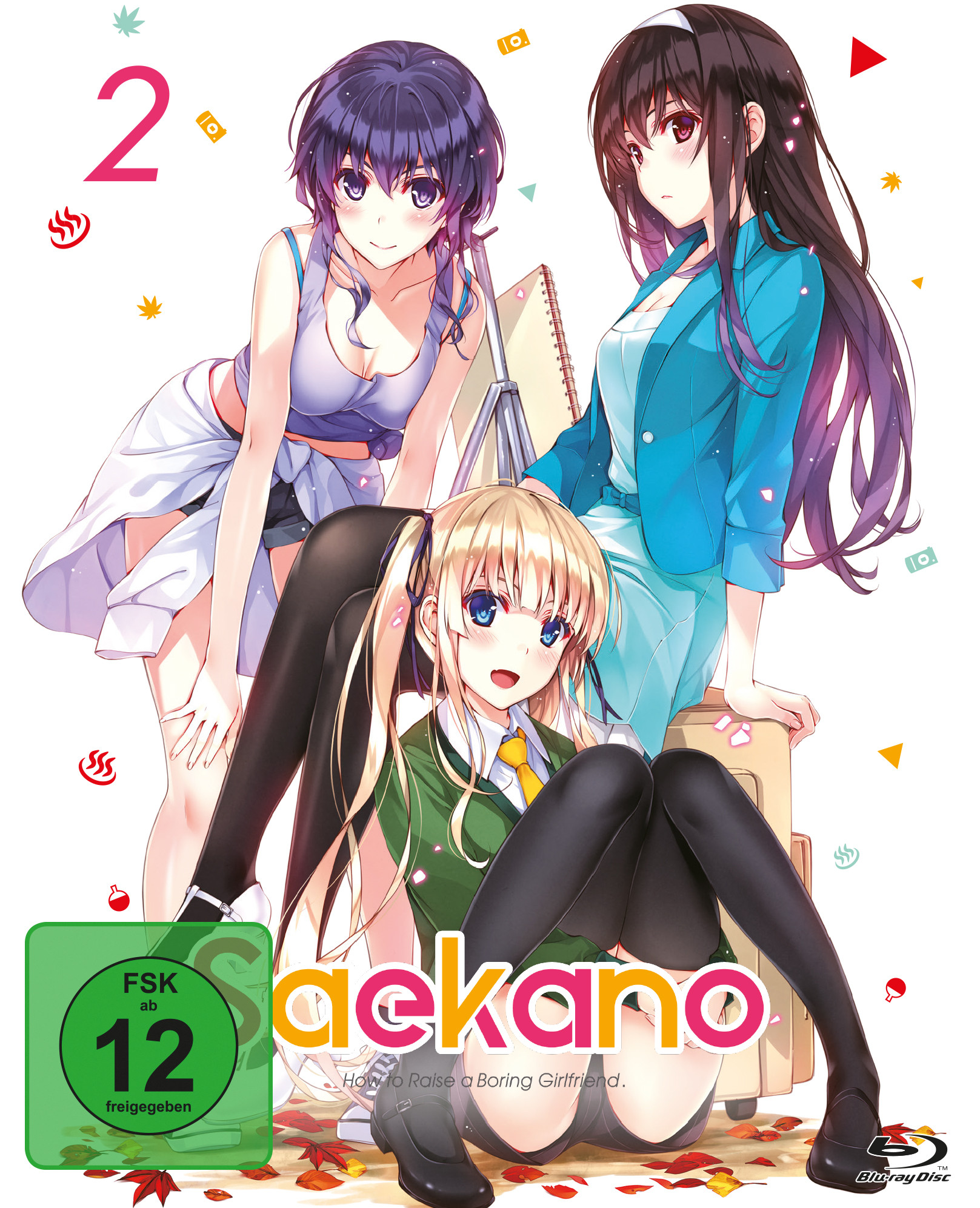 Saekano - How to Raise a Boring Girlfriend: Staffel 1 - Volume 02 [Blu-ray]