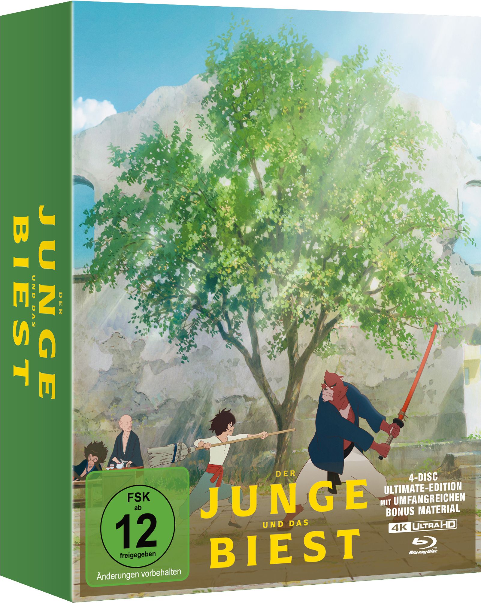 Der Junge und das Biest - Ultimate Edition [4K Ultra-HD + 2 Blu-rays + CD]