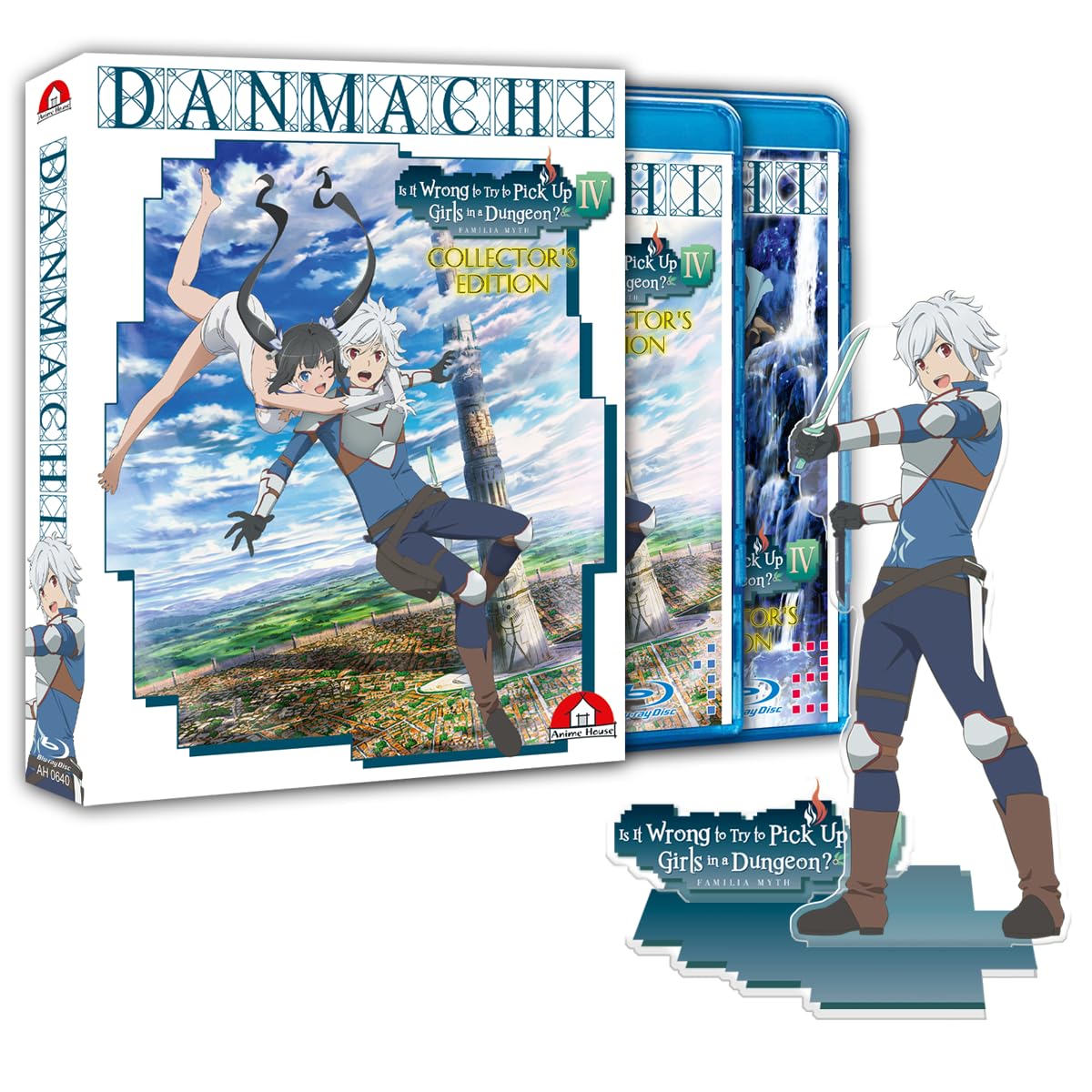 DanMachi: Is It Wrong to Try to Pick Up Girls in a Dungeon? - Staffel 4 Gesamtausgabe (CE) [Blu-ray]