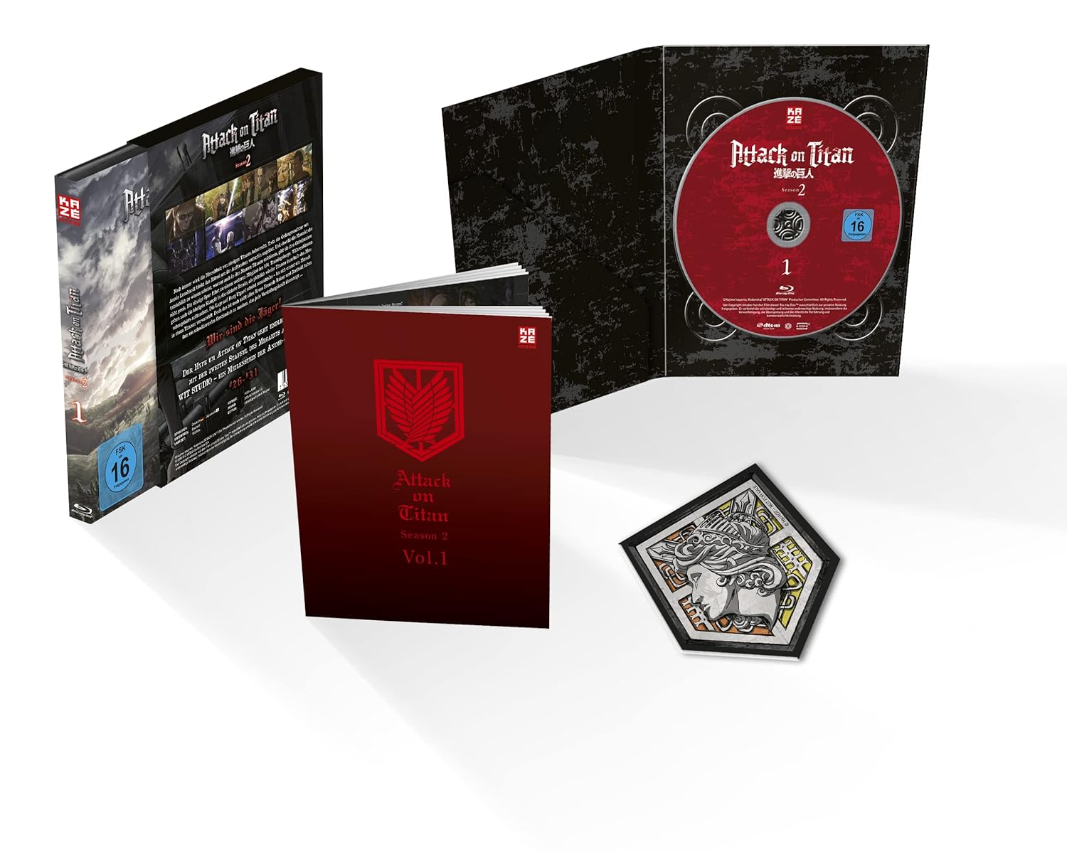 Attack on Titan: Staffel 2 - Volume 01 [Blu-ray]