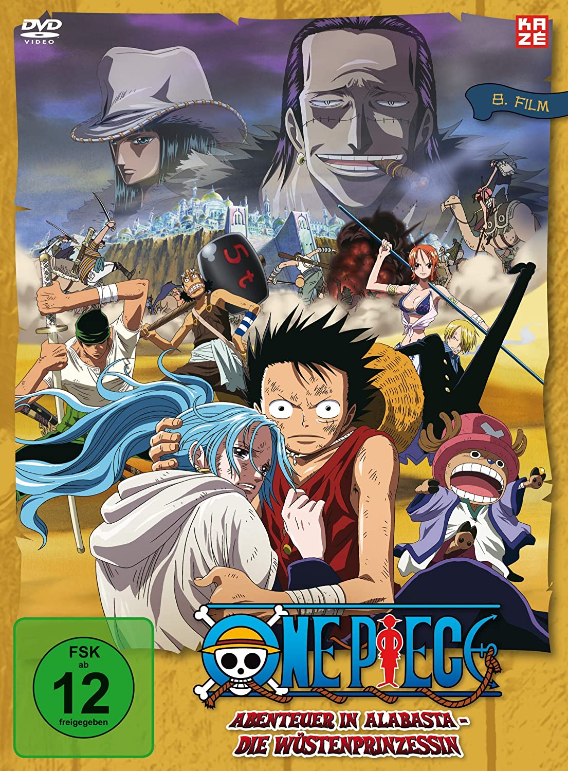 One Piece - Der 08. Film: Abenteuer in Alabasta/Wüstenprinzessin [DVD]