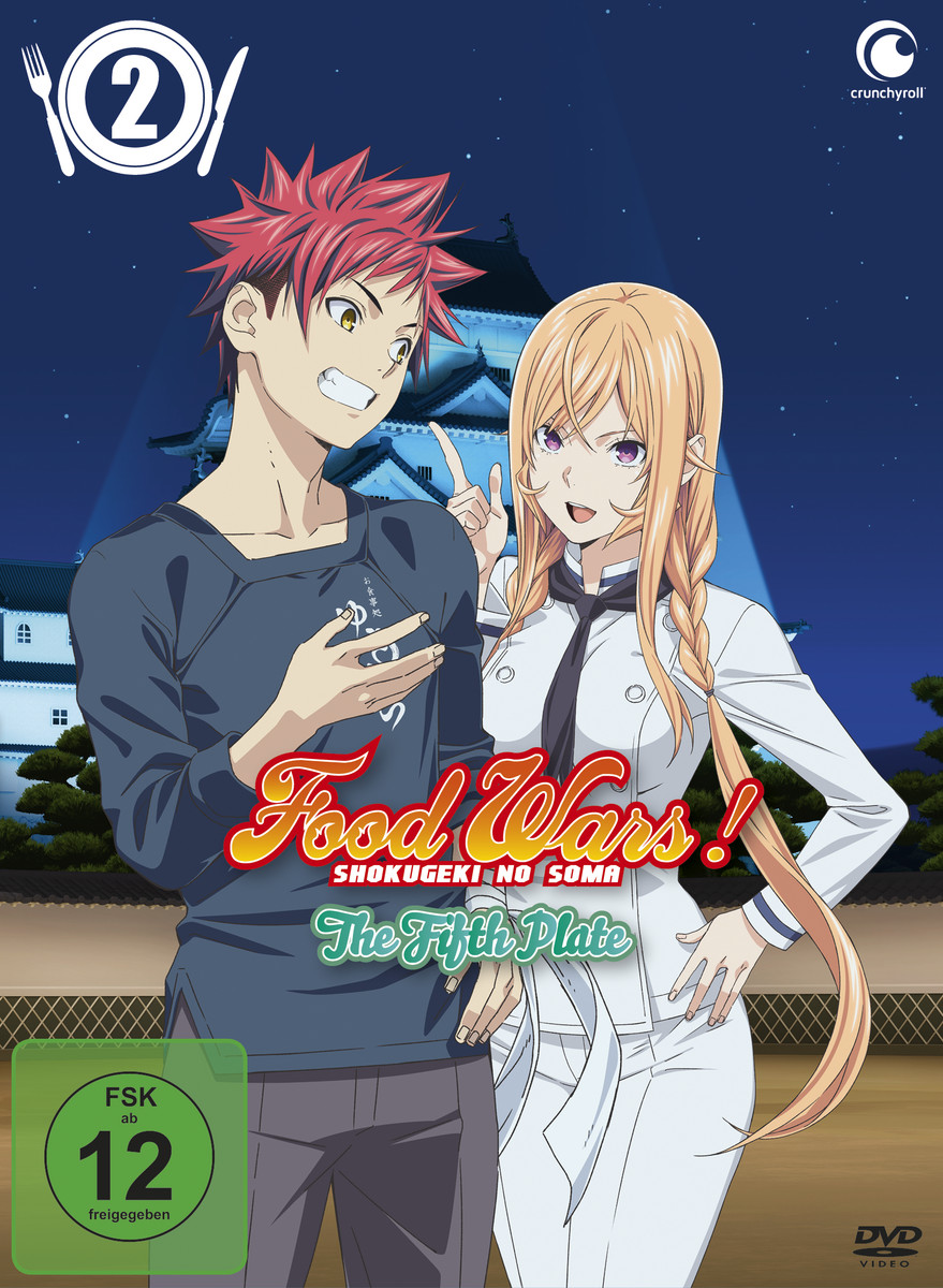 Food Wars! The Fifth Plate (5. Staffel) - Volume 02 [DVD]
