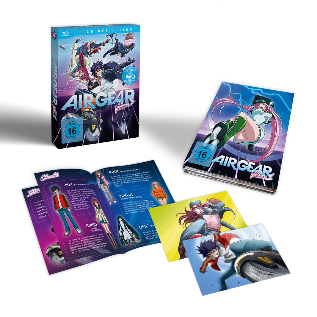 Air Gear - Volume 01 [2 Blu-rays]