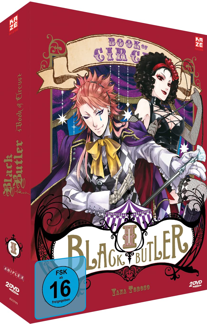 Black Butler: Book of Circus (Staffel 3) - Volume 02 [2 DVDs]