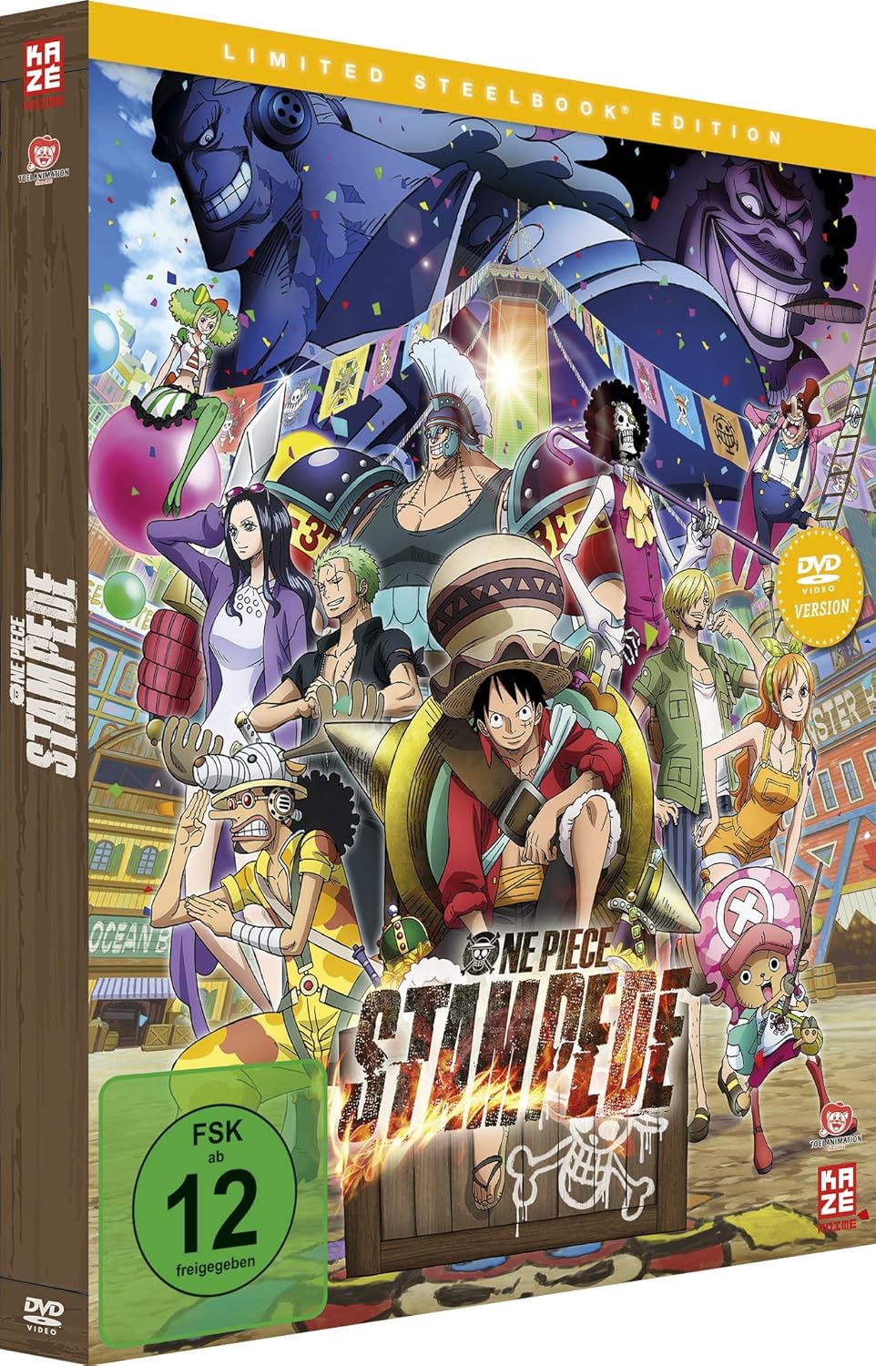 One Piece - The Movie 13: Stampede (Limited Steelbook Edition) [DVD]