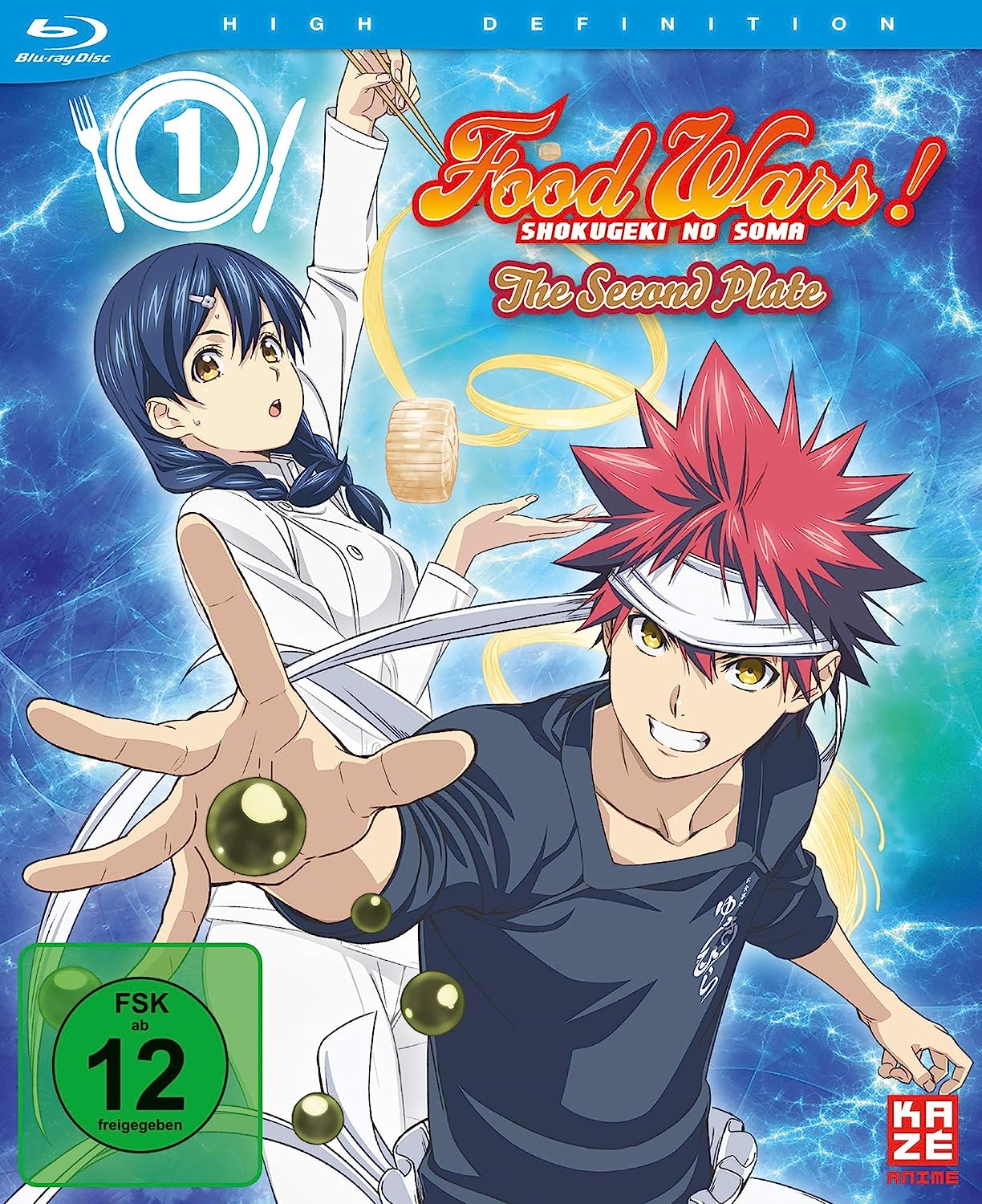 Food Wars! The Second Plate: 2. Staffel -  Volume 01 [Blu-ray]
