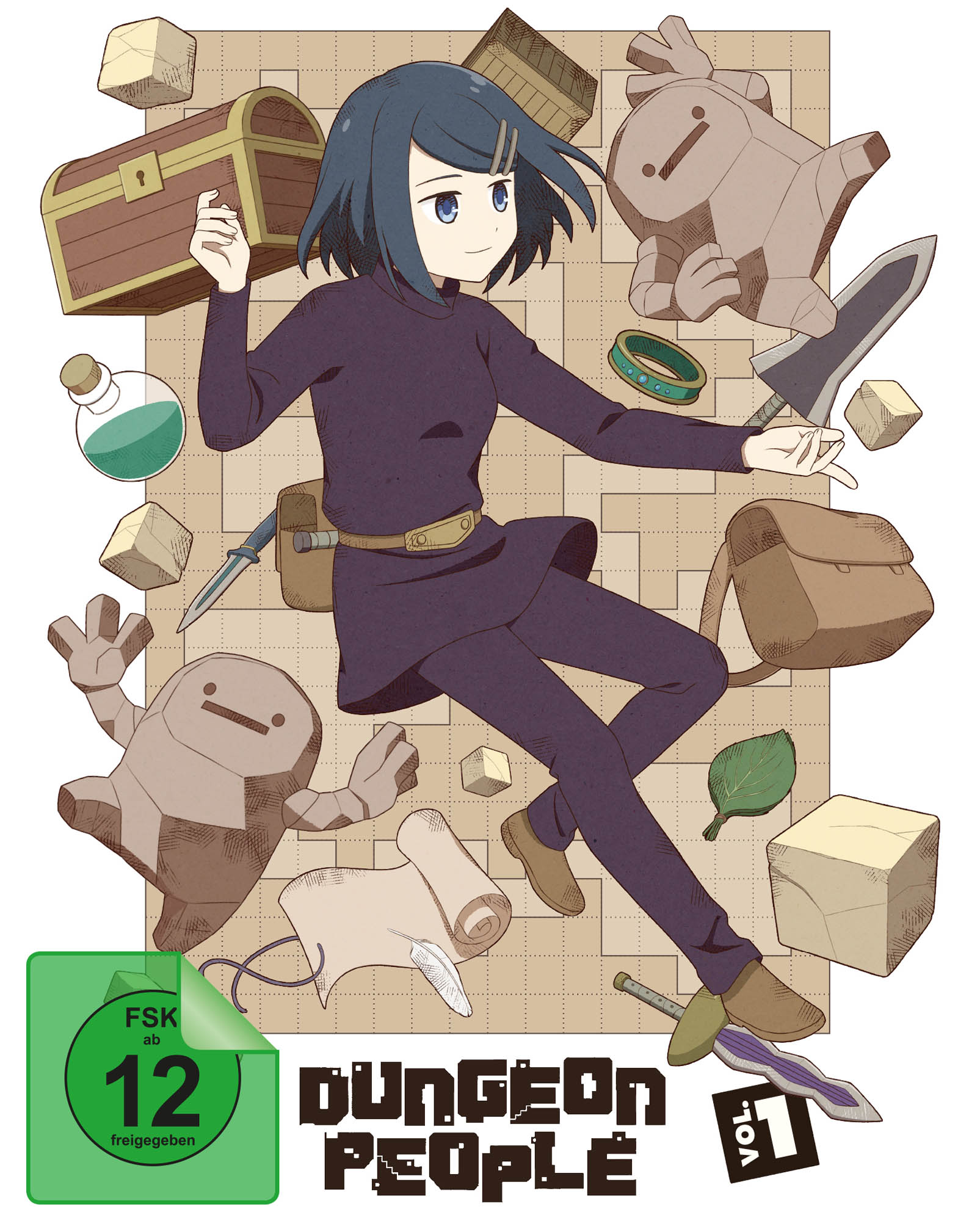 Dungeon People - Volume 01 [Blu-ray]