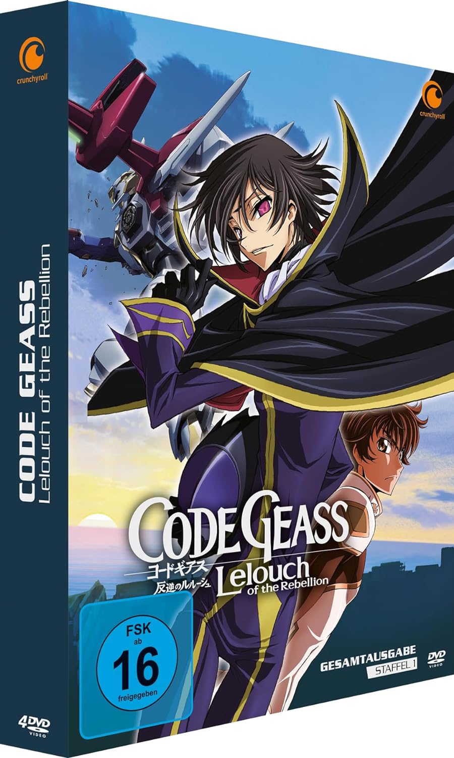 Code Geass: Lelouch of the Rebellion - Staffel 1 Gesamtausgabe (Slimpackbox) [4 DVDs]