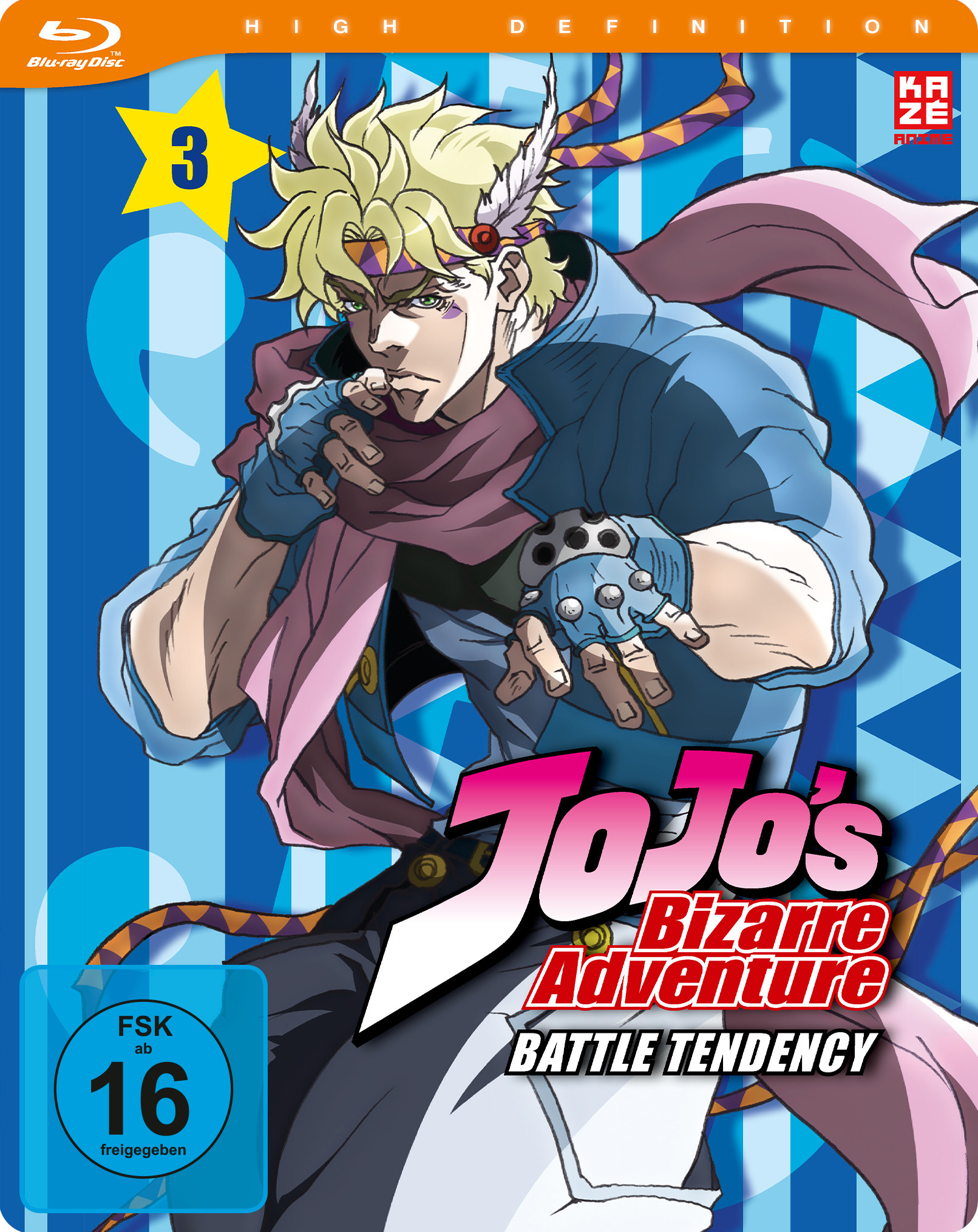 Jojo's Bizarre Adventure: 1. Staffel - Volume 03 [Blu-ray]
