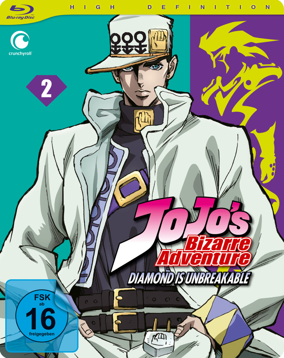 Jojo's Bizarre Adventure Part 4: Diamond is Unbreakable: 3. Staffel - Volume 02 [2 Blu-rays]