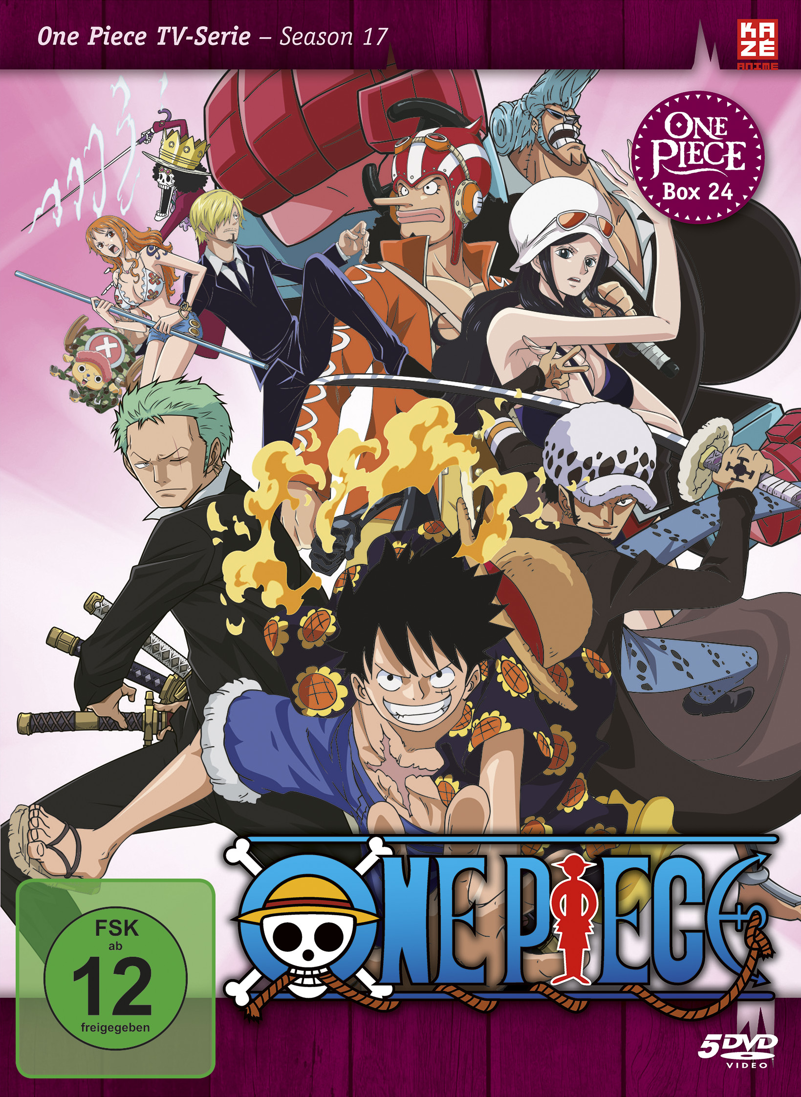 One Piece: Die TV Serie - Volume 24 Box [5 DVDs]