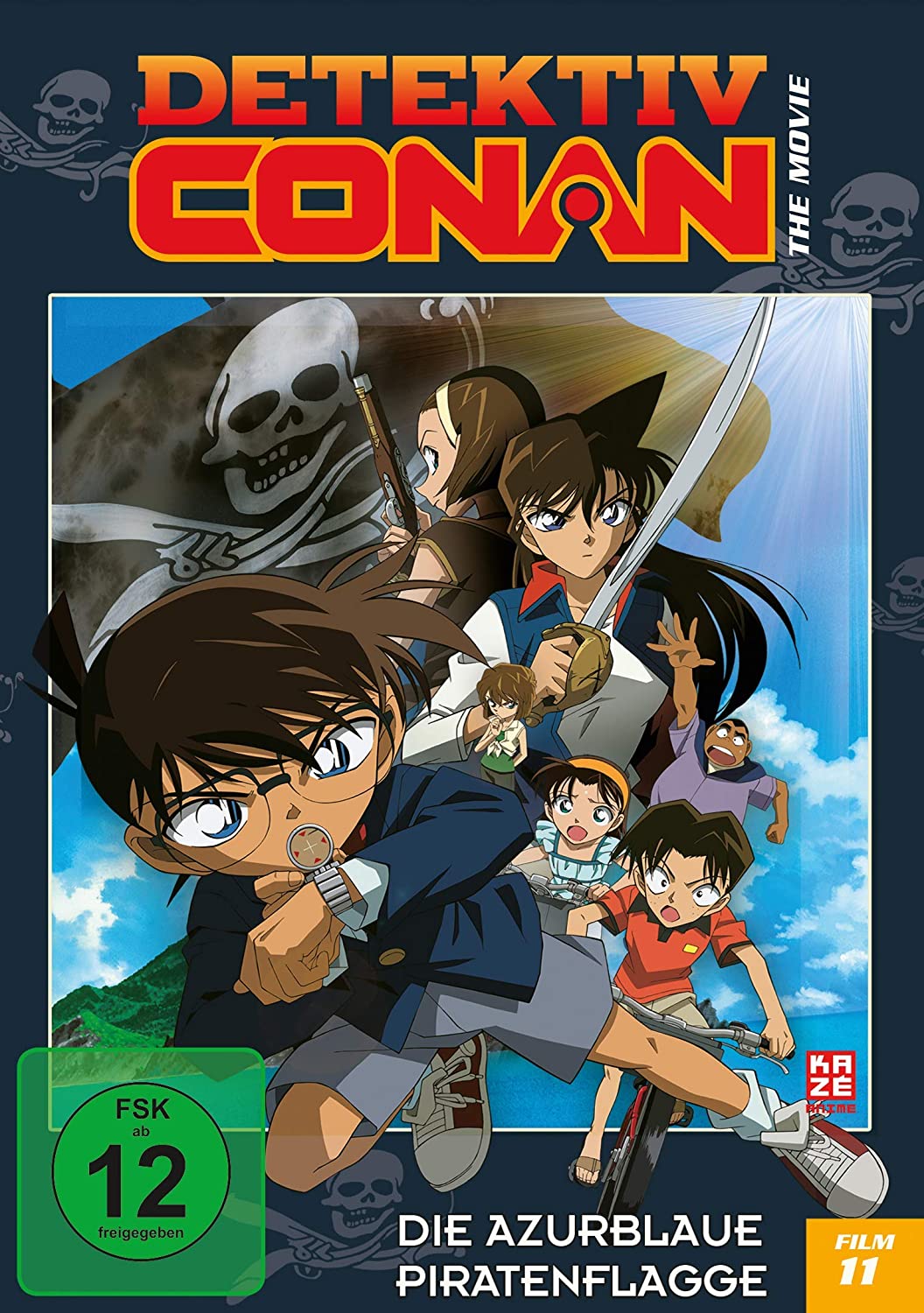 Detektiv Conan - Der 11. Film: Die azurblaue Piratenflagge [DVD]