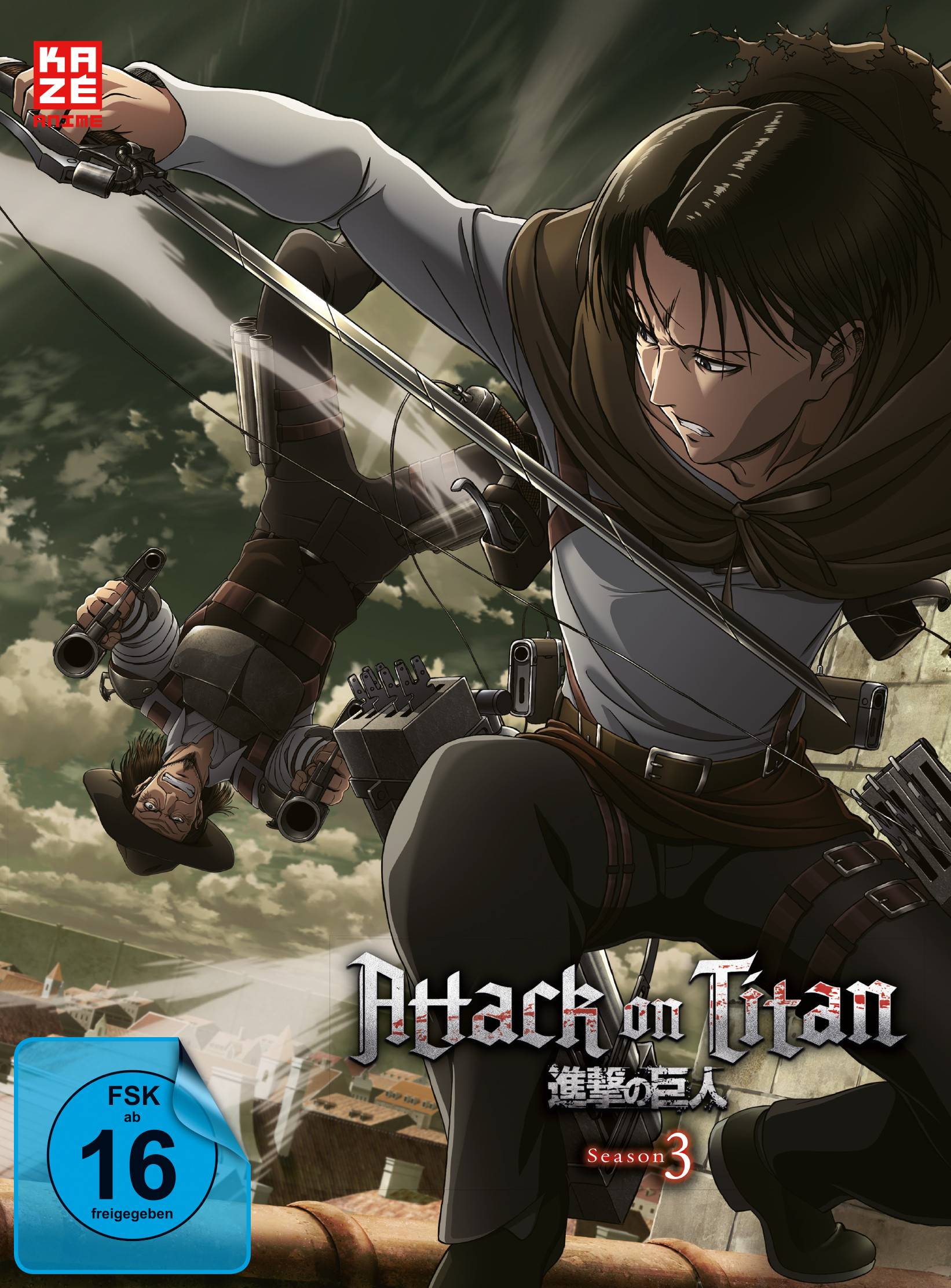 Attack on Titan: 3. Staffel - Volume 01 [DVD]