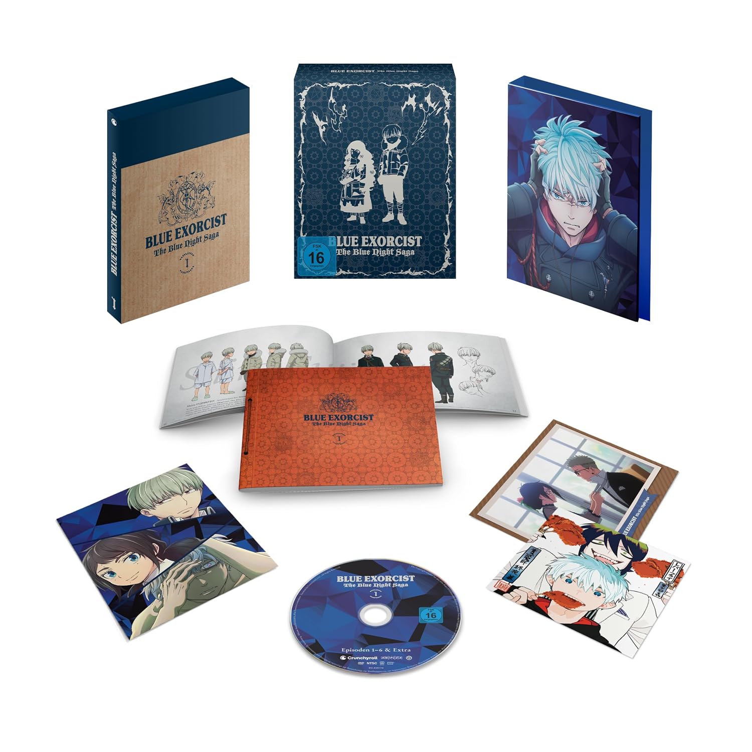 Blue Exorcist: The Blue Night Saga (Staffel 3) - Part 3 - Volume 01 & Schuber (Limited Edition) [DVD]
