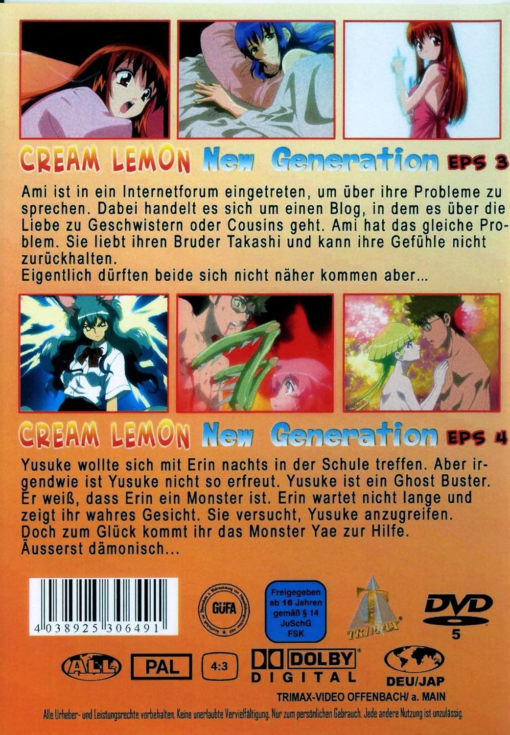 Cream Lemon: New Generation - Volume 02 [DVD]
