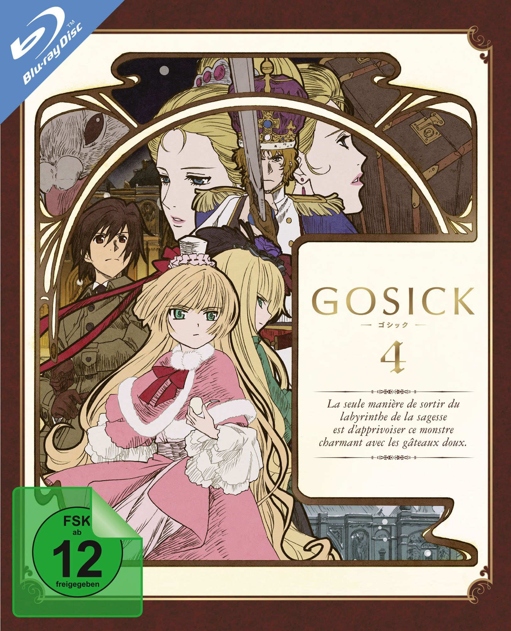 Gosick - Volume 04 & Sammelschuber [Blu-ray]