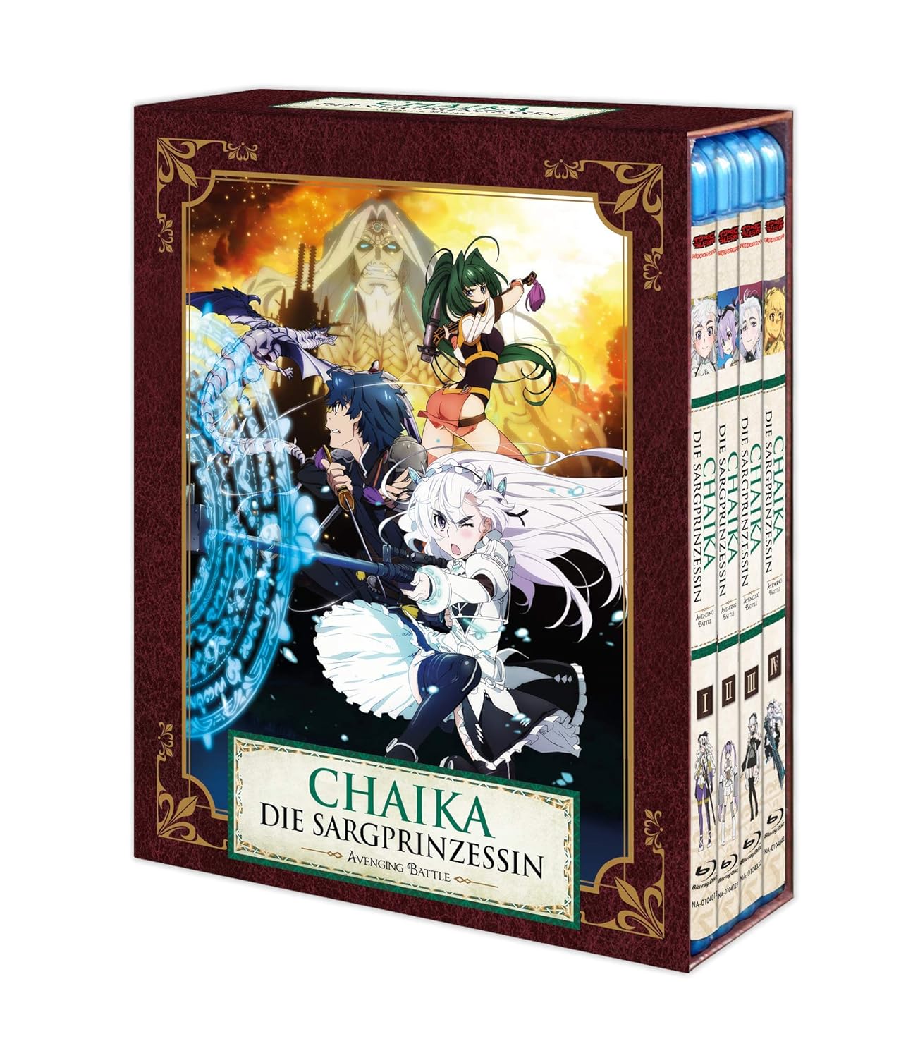 Chaika: Die Sargprinzessin - Staffel 2 Gesamtausgabe Box [4 Blu-rays]