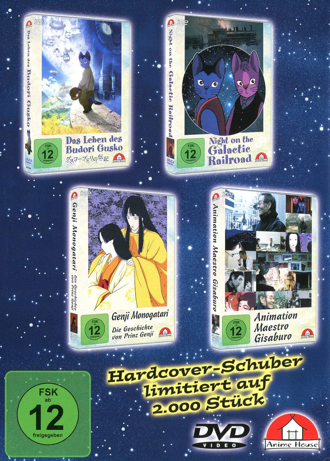 Gisaburo Collection - Box (Limited Edition) [4 DVDs]