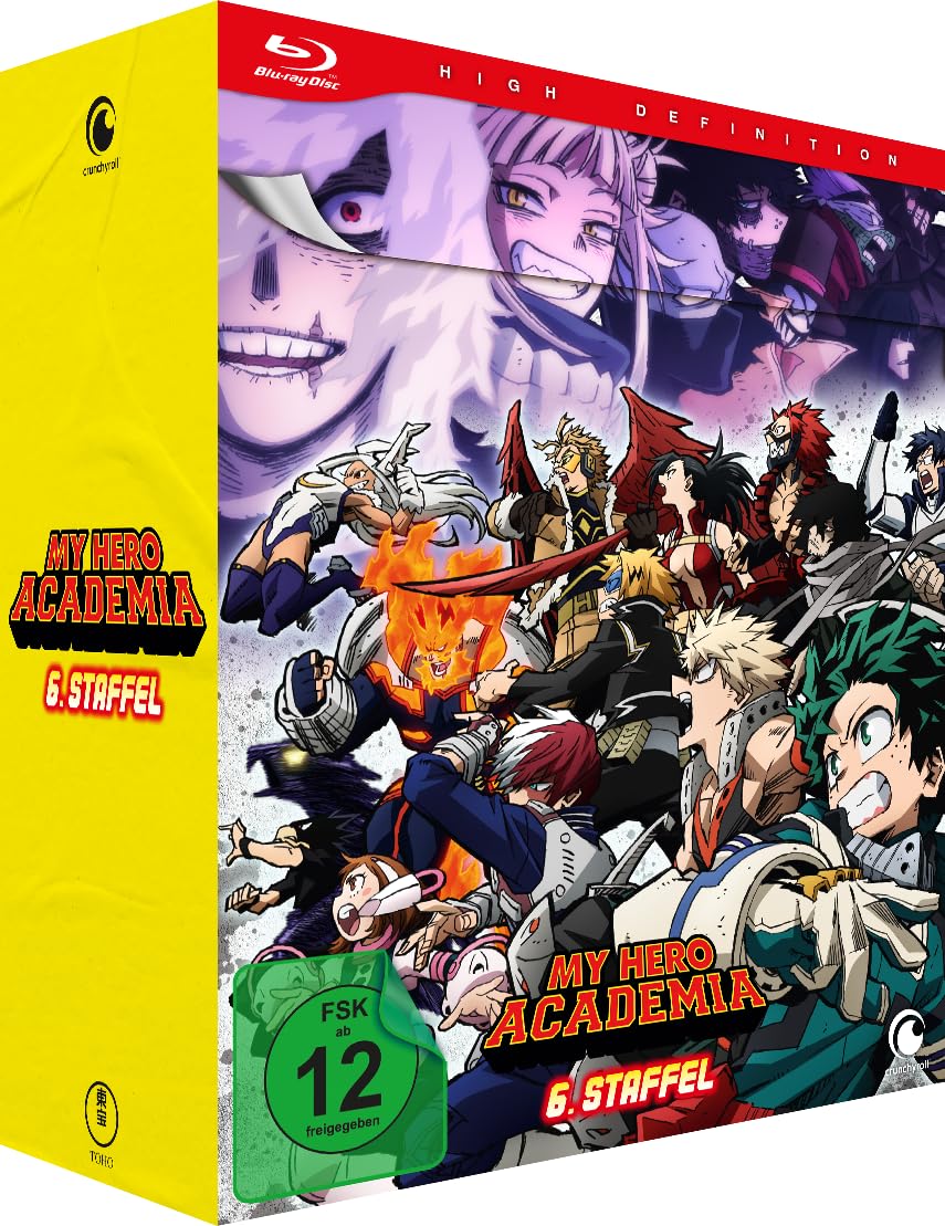 My Hero Academia: Staffel 6 - Gesamtausgabe & Sammelschuber [4 Blu-rays]